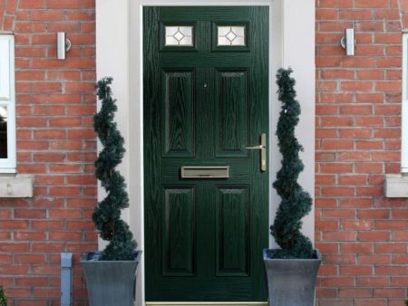 green upvc composite front door | Door replacement